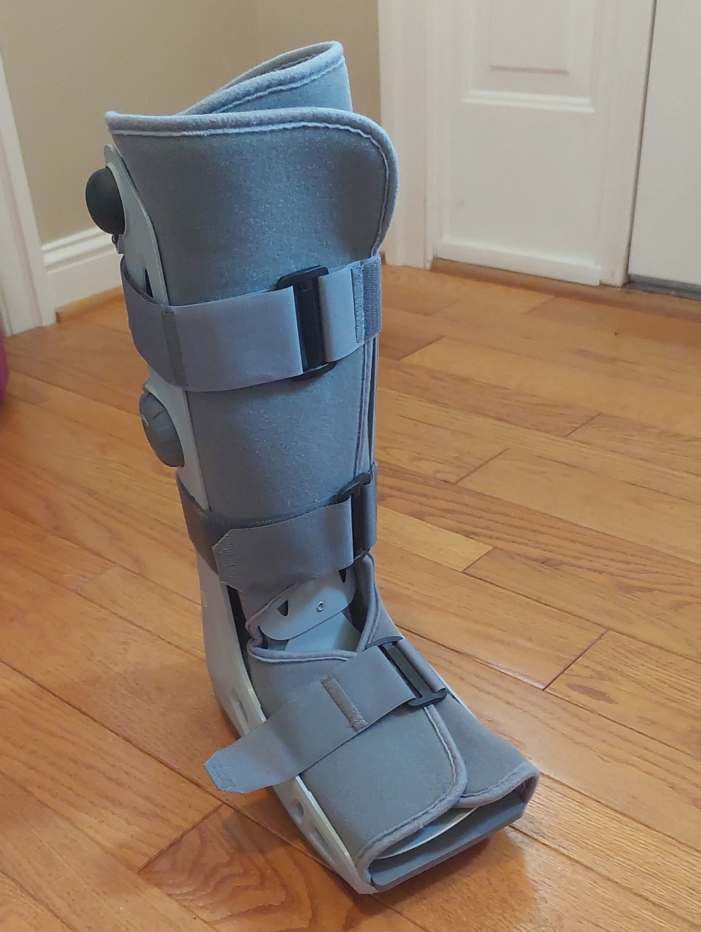 Gray Air Cast Walking Boot